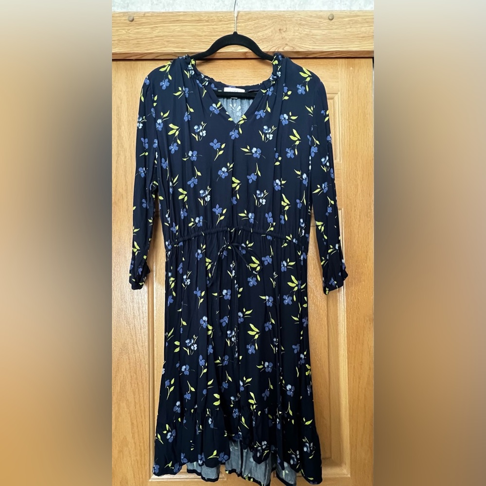 Ann Taylor/Loft dress. Blue, Long sleeves